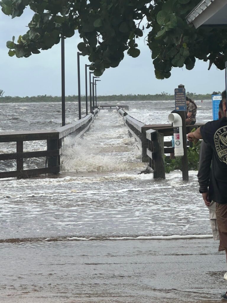 flooding stress from hurricane helene