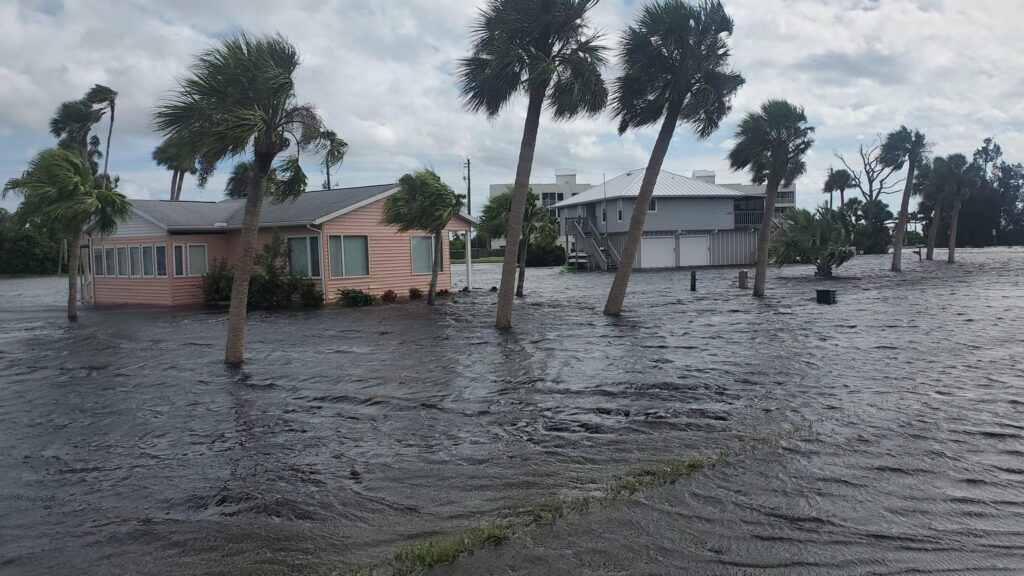 hurricane stress from flooding